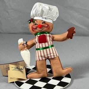 Annalee Cookie Cook Boy Chef Christmas Doll 7296 Gingerbread Figure